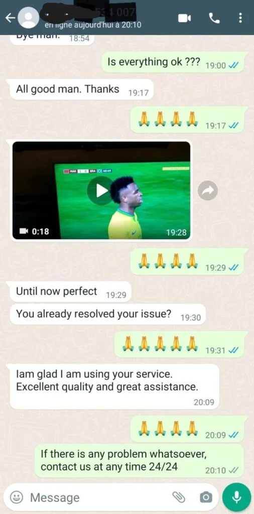 Excellent quality, great assistance